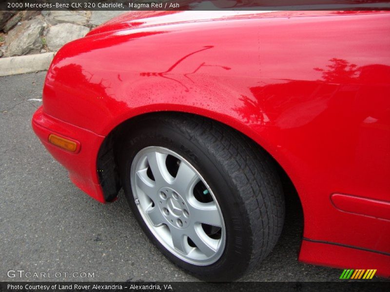 Magma Red / Ash 2000 Mercedes-Benz CLK 320 Cabriolet