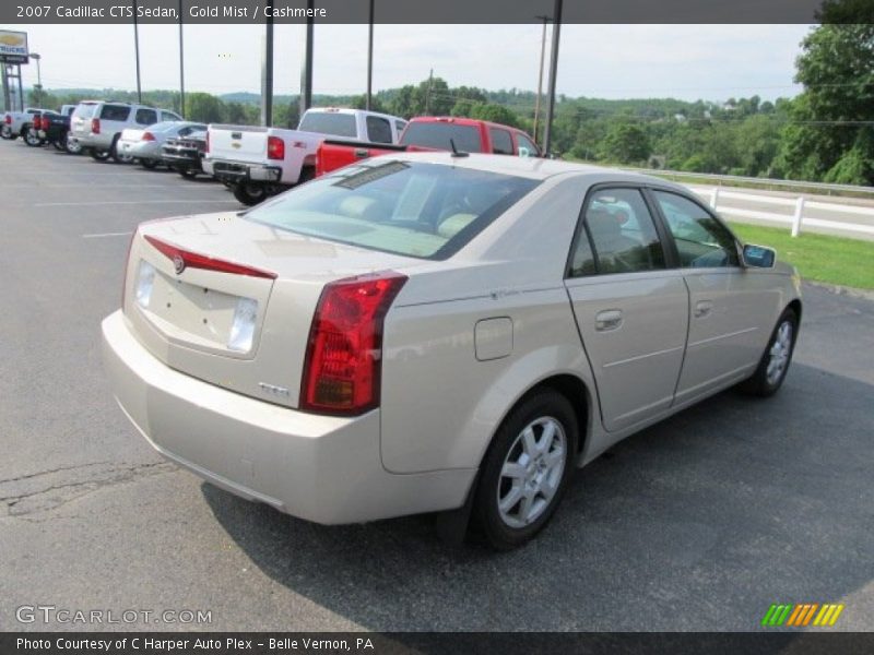 Gold Mist / Cashmere 2007 Cadillac CTS Sedan