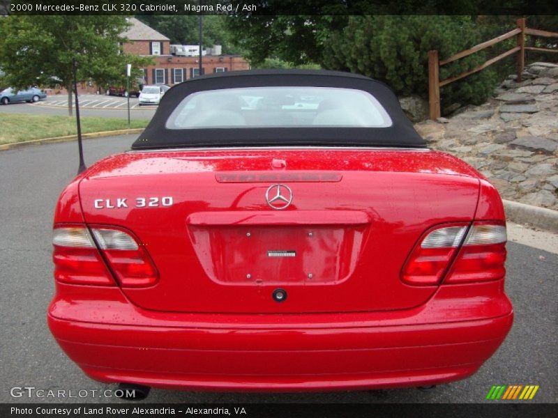  2000 CLK 320 Cabriolet Magma Red