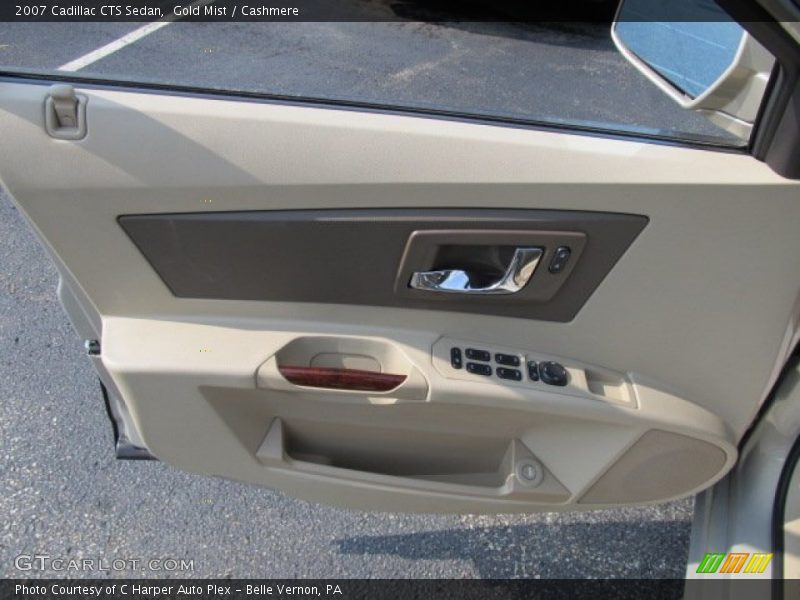 Gold Mist / Cashmere 2007 Cadillac CTS Sedan