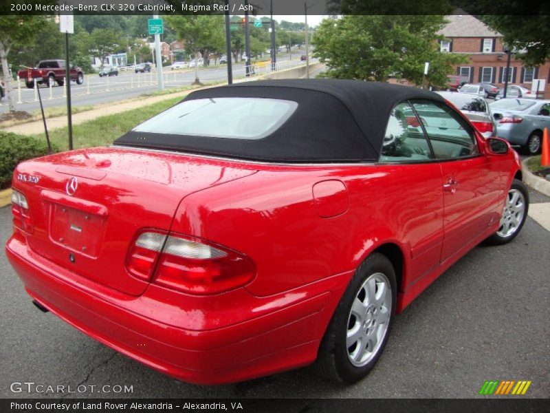  2000 CLK 320 Cabriolet Magma Red