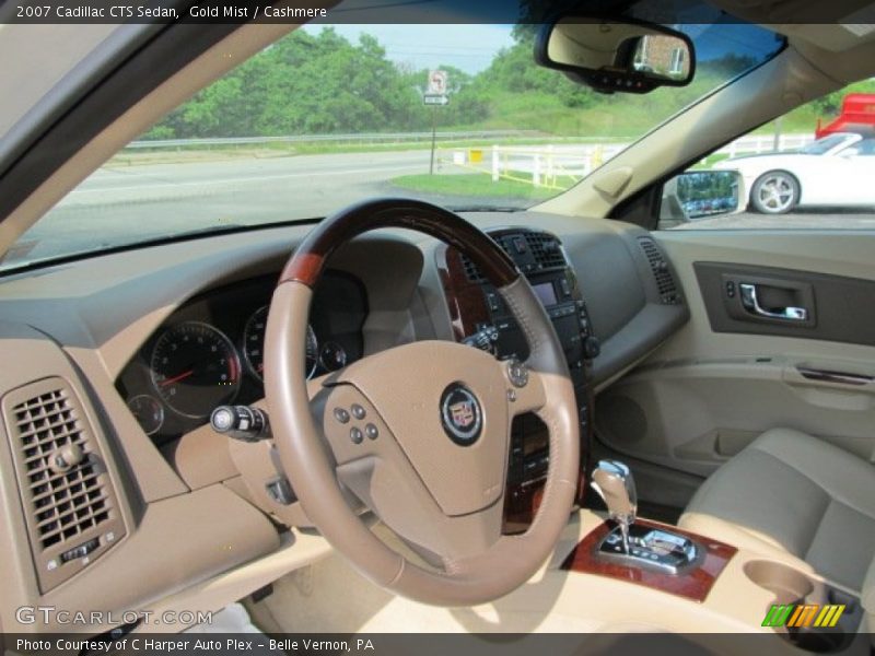 Gold Mist / Cashmere 2007 Cadillac CTS Sedan