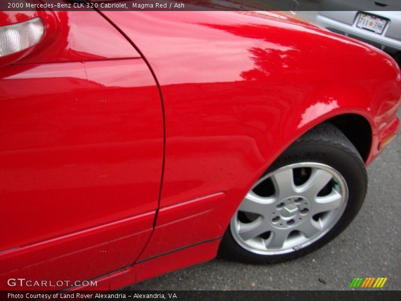 Magma Red / Ash 2000 Mercedes-Benz CLK 320 Cabriolet