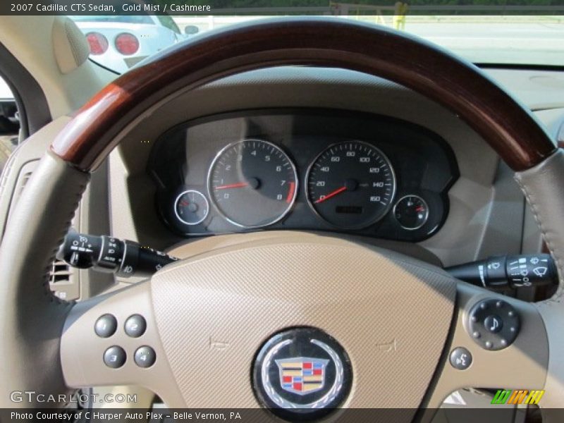 Gold Mist / Cashmere 2007 Cadillac CTS Sedan