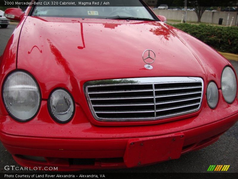 Magma Red / Ash 2000 Mercedes-Benz CLK 320 Cabriolet