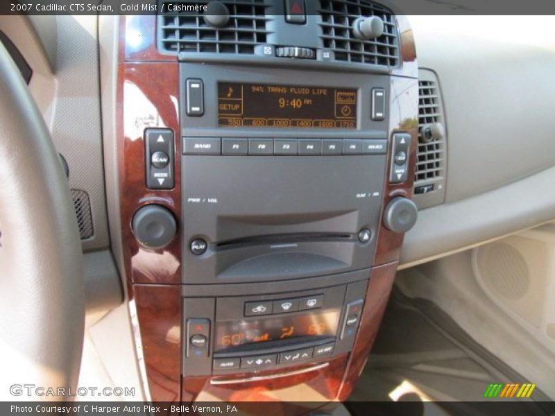 Gold Mist / Cashmere 2007 Cadillac CTS Sedan