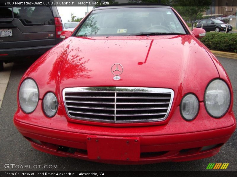 Magma Red / Ash 2000 Mercedes-Benz CLK 320 Cabriolet