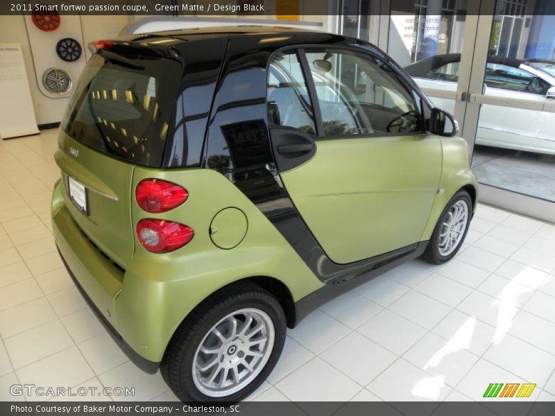 2011 fortwo passion coupe Green Matte
