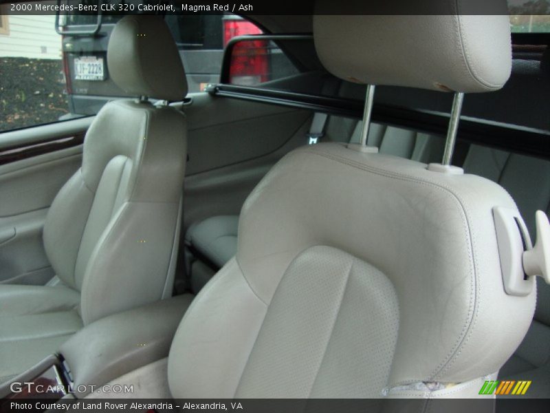  2000 CLK 320 Cabriolet Ash Interior