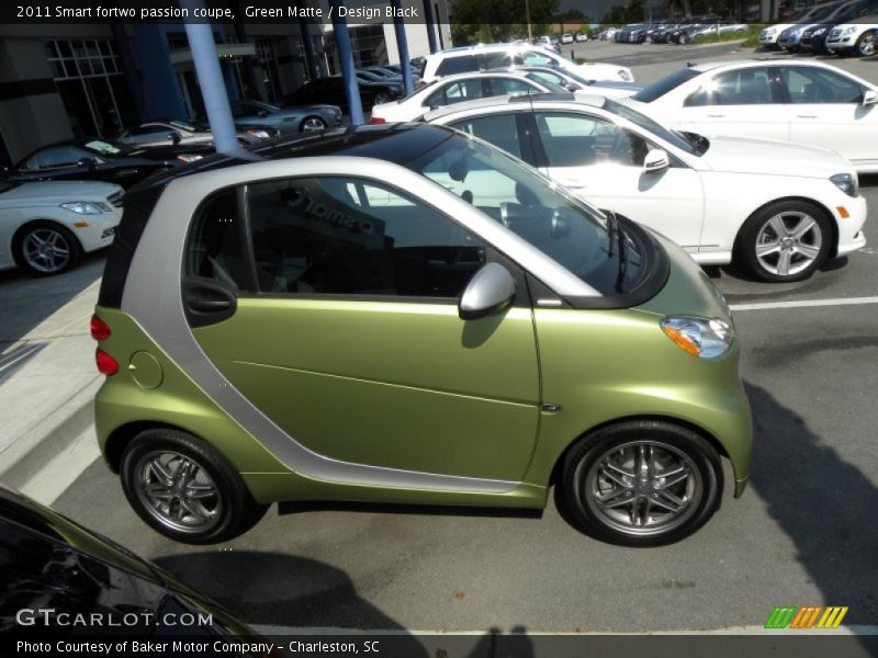  2011 fortwo passion coupe Green Matte