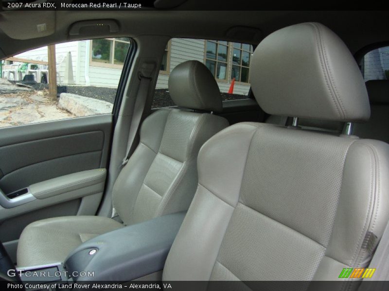 Moroccan Red Pearl / Taupe 2007 Acura RDX