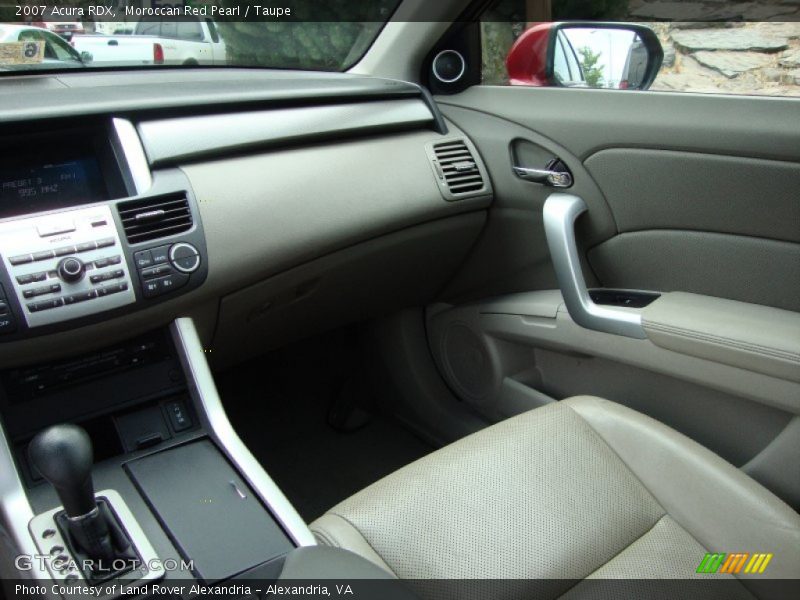 Moroccan Red Pearl / Taupe 2007 Acura RDX