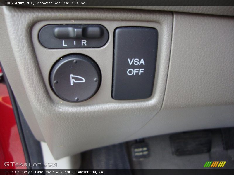 Moroccan Red Pearl / Taupe 2007 Acura RDX