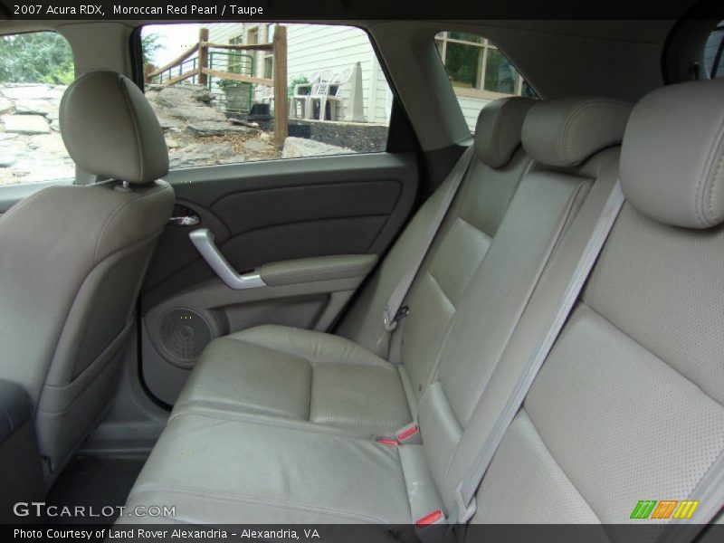 Moroccan Red Pearl / Taupe 2007 Acura RDX