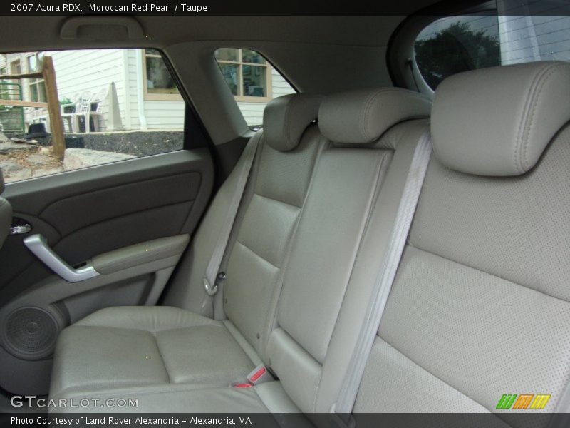 Moroccan Red Pearl / Taupe 2007 Acura RDX