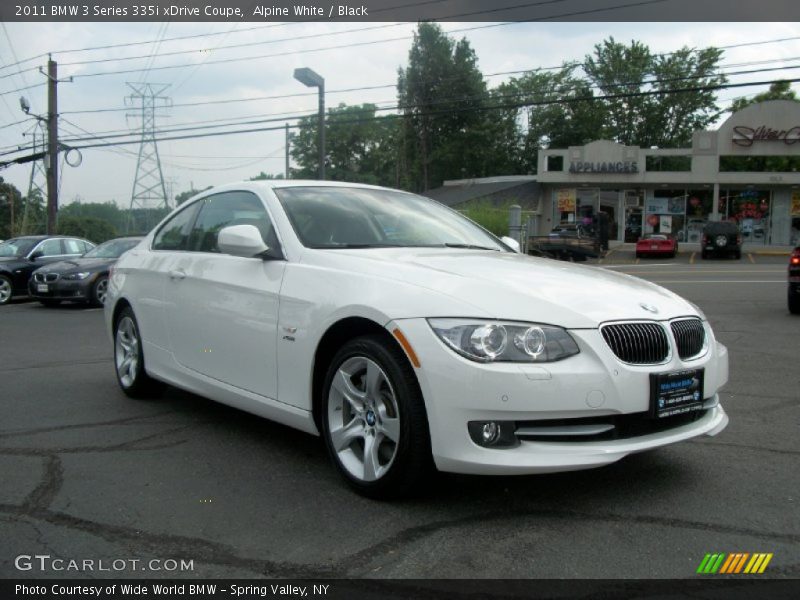 Alpine White / Black 2011 BMW 3 Series 335i xDrive Coupe