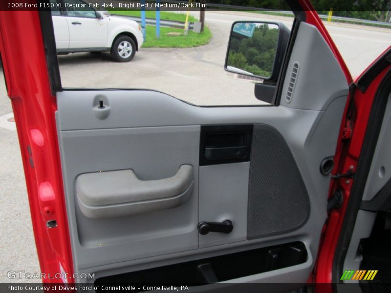 Bright Red / Medium/Dark Flint 2008 Ford F150 XL Regular Cab 4x4