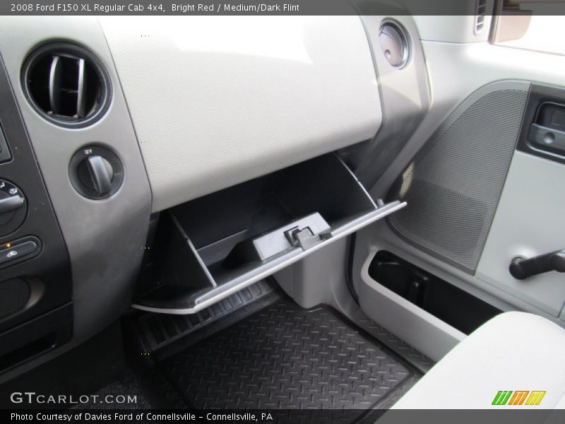 Bright Red / Medium/Dark Flint 2008 Ford F150 XL Regular Cab 4x4