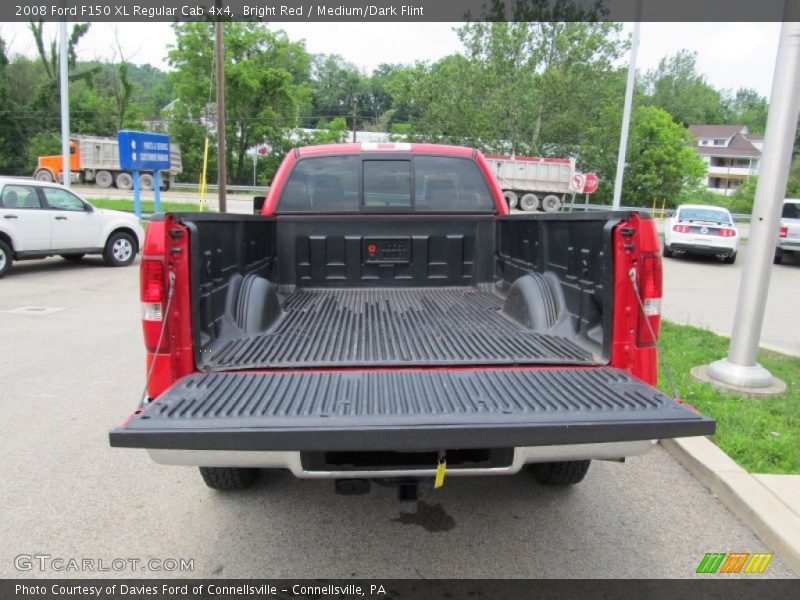 Bright Red / Medium/Dark Flint 2008 Ford F150 XL Regular Cab 4x4