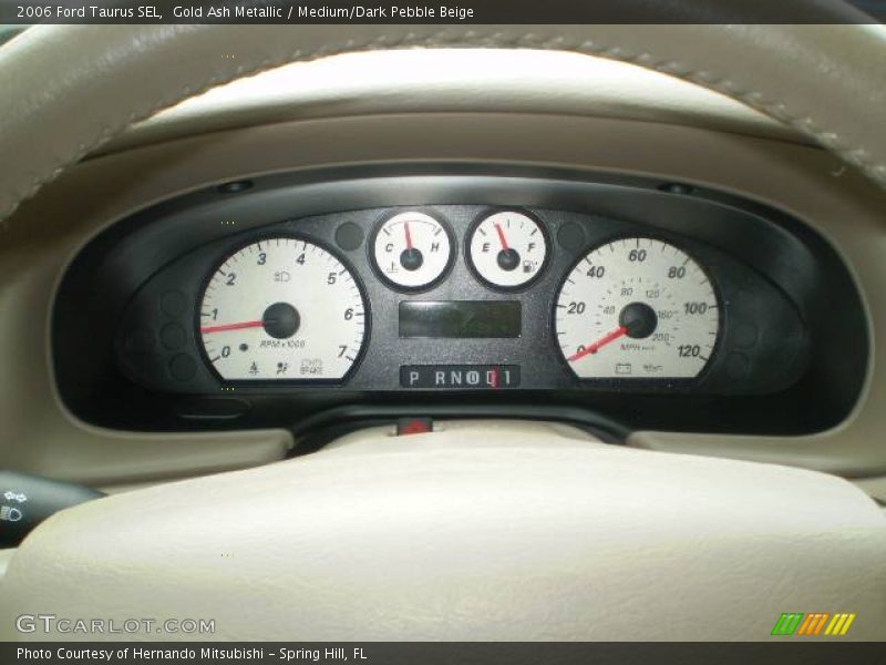 Gold Ash Metallic / Medium/Dark Pebble Beige 2006 Ford Taurus SEL