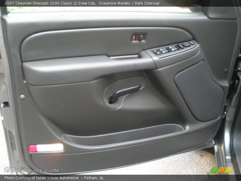 Graystone Metallic / Dark Charcoal 2007 Chevrolet Silverado 1500 Classic LS Crew Cab