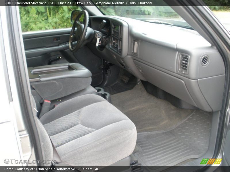 Graystone Metallic / Dark Charcoal 2007 Chevrolet Silverado 1500 Classic LS Crew Cab