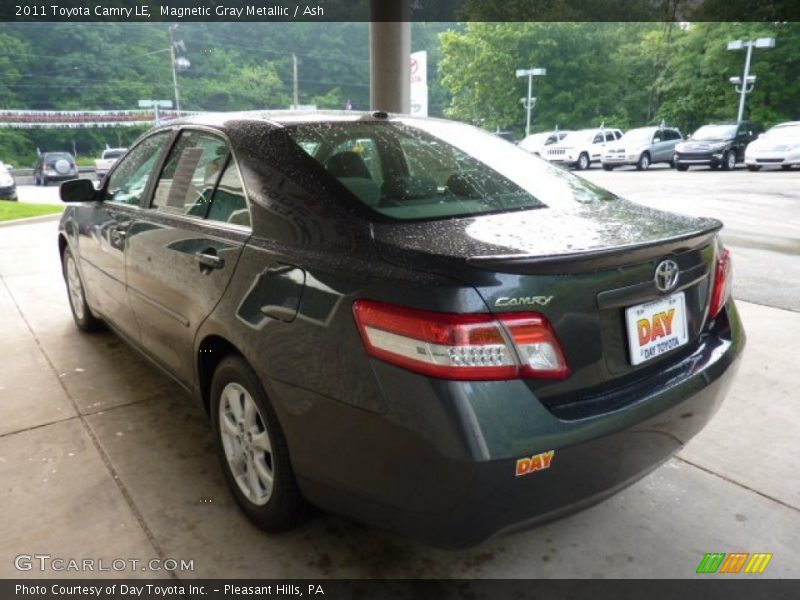 Magnetic Gray Metallic / Ash 2011 Toyota Camry LE