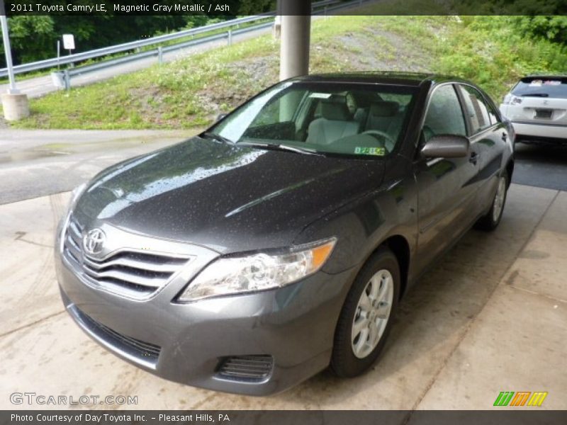 Magnetic Gray Metallic / Ash 2011 Toyota Camry LE
