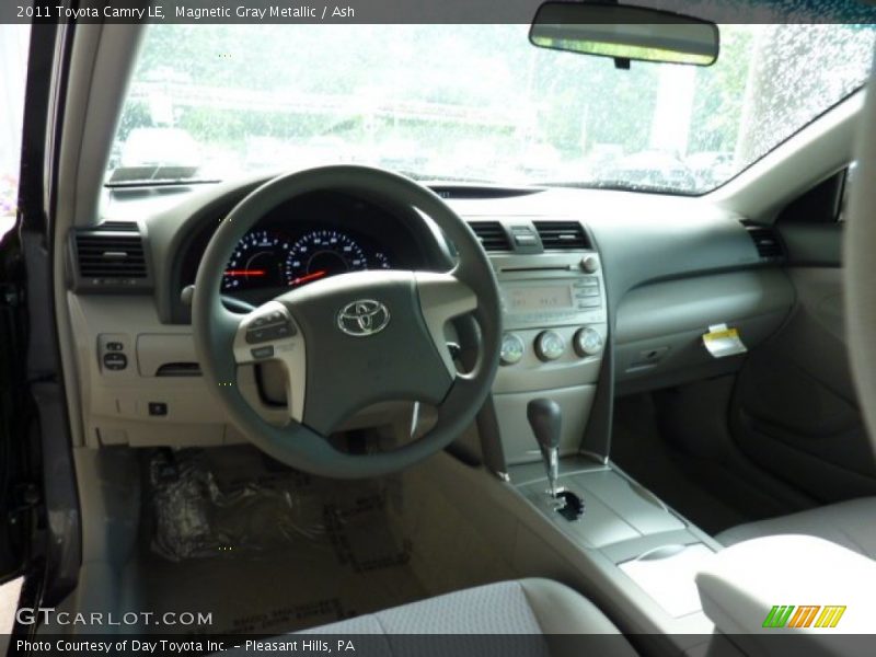 Magnetic Gray Metallic / Ash 2011 Toyota Camry LE