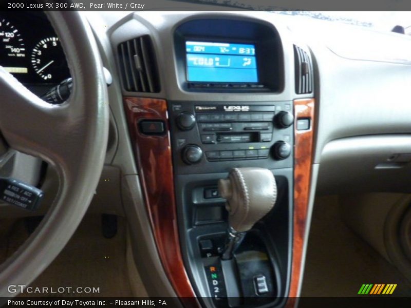 Pearl White / Gray 2000 Lexus RX 300 AWD