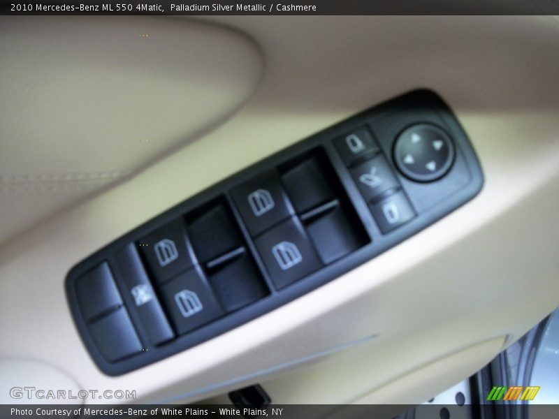 Palladium Silver Metallic / Cashmere 2010 Mercedes-Benz ML 550 4Matic