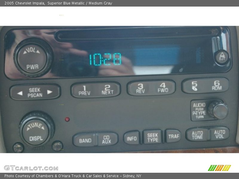 Superior Blue Metallic / Medium Gray 2005 Chevrolet Impala