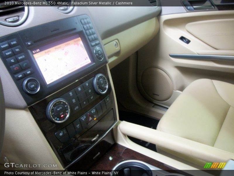 Palladium Silver Metallic / Cashmere 2010 Mercedes-Benz ML 550 4Matic