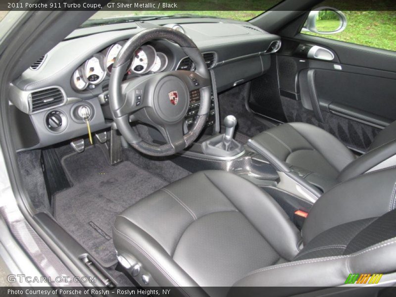 Black Interior - 2011 911 Turbo Coupe 