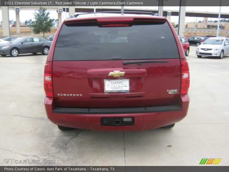 Red Jewel Tintcoat / Light Cashmere/Dark Cashmere 2011 Chevrolet Suburban LT