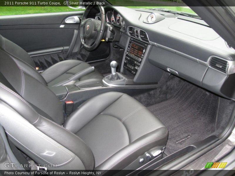  2011 911 Turbo Coupe Black Interior