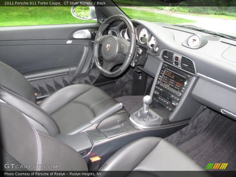  2011 911 Turbo Coupe Black Interior