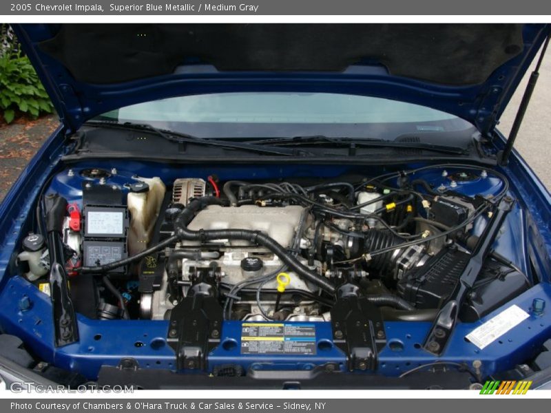 Superior Blue Metallic / Medium Gray 2005 Chevrolet Impala
