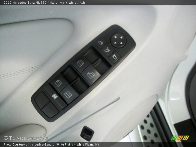 Arctic White / Ash 2010 Mercedes-Benz ML 550 4Matic