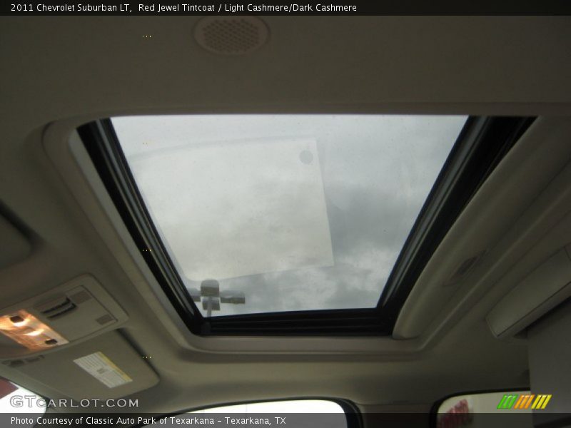 Red Jewel Tintcoat / Light Cashmere/Dark Cashmere 2011 Chevrolet Suburban LT