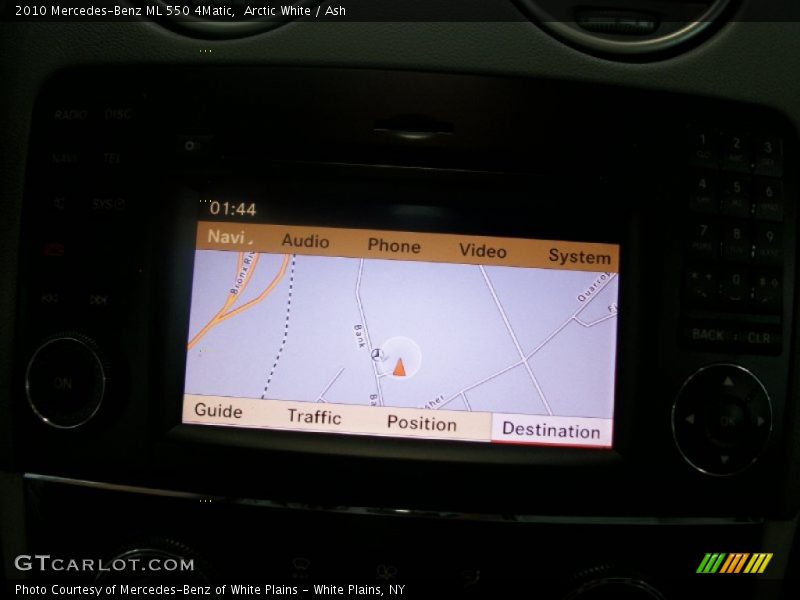 Arctic White / Ash 2010 Mercedes-Benz ML 550 4Matic