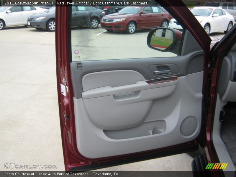 Red Jewel Tintcoat / Light Cashmere/Dark Cashmere 2011 Chevrolet Suburban LT