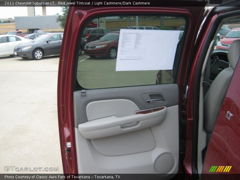 Red Jewel Tintcoat / Light Cashmere/Dark Cashmere 2011 Chevrolet Suburban LT