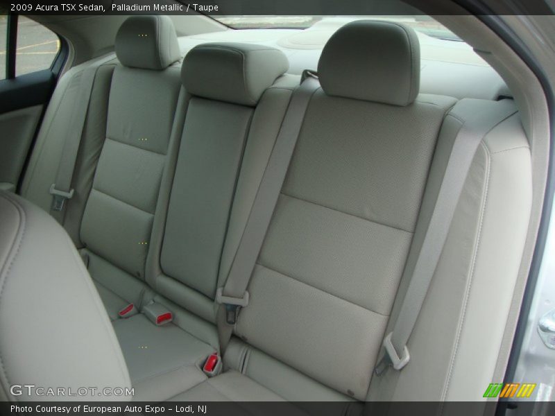 Palladium Metallic / Taupe 2009 Acura TSX Sedan