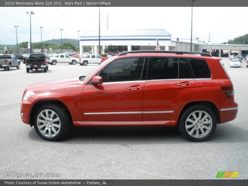 Mars Red / Almond/Black 2010 Mercedes-Benz GLK 350