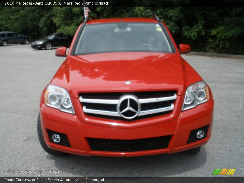 Mars Red / Almond/Black 2010 Mercedes-Benz GLK 350