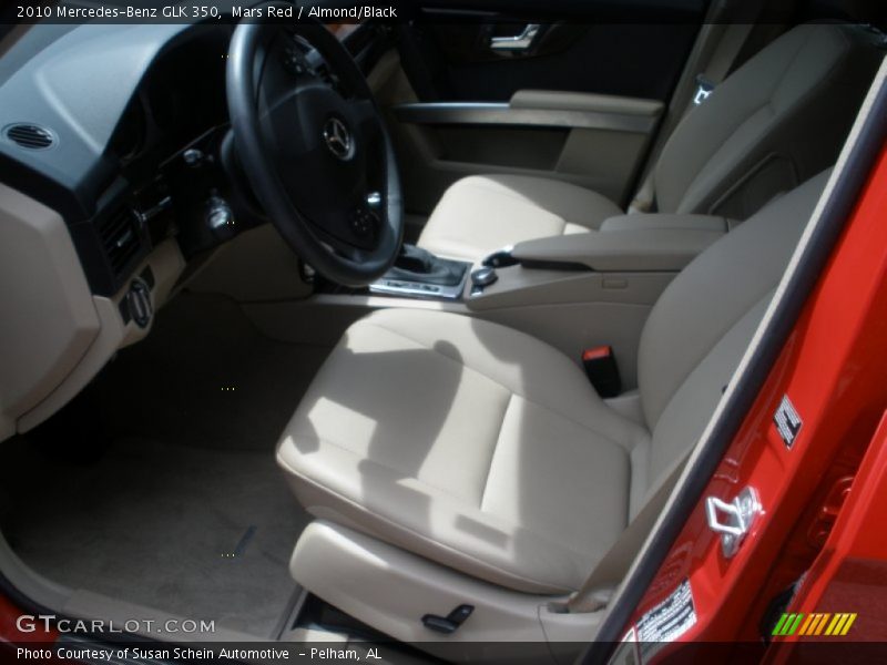 Mars Red / Almond/Black 2010 Mercedes-Benz GLK 350