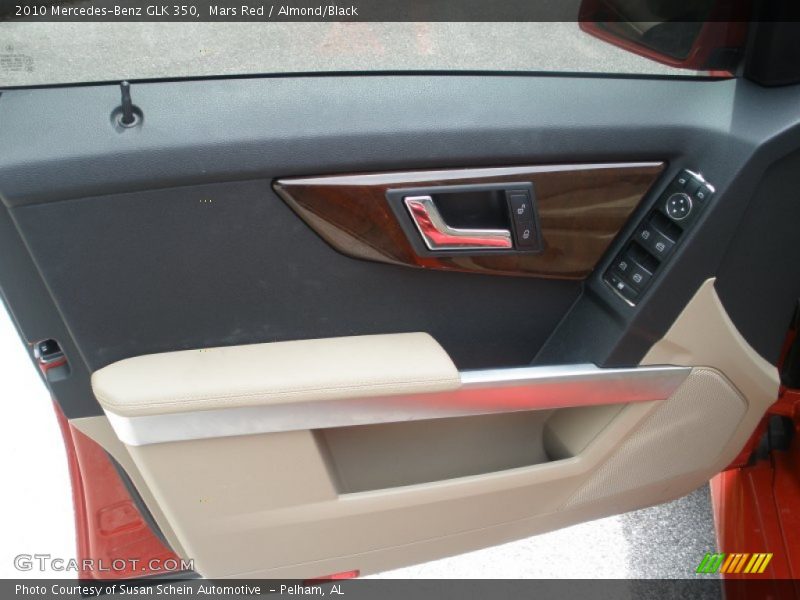 Mars Red / Almond/Black 2010 Mercedes-Benz GLK 350