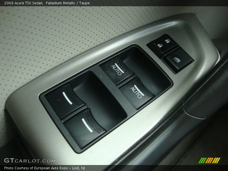 Palladium Metallic / Taupe 2009 Acura TSX Sedan