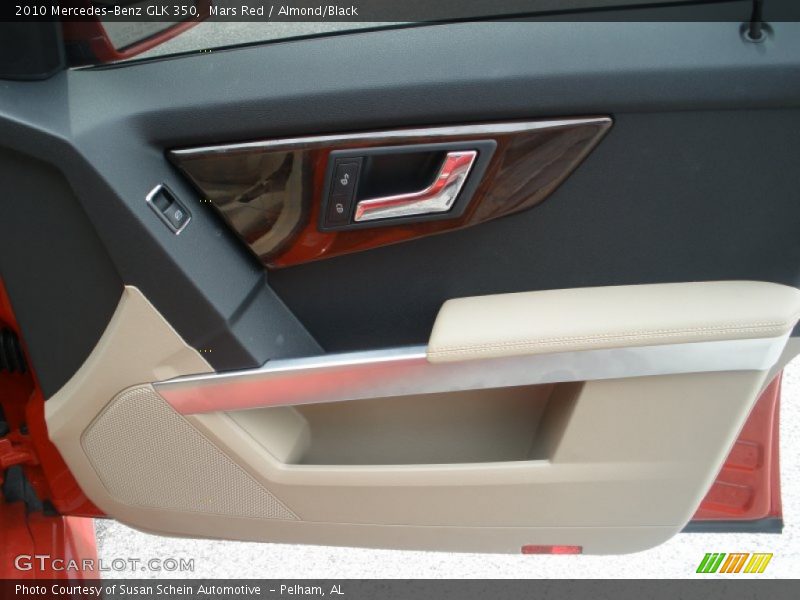 Mars Red / Almond/Black 2010 Mercedes-Benz GLK 350